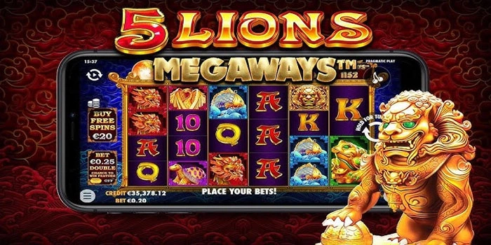 Cara Slot 5 Lions Megaways Scatter Jackpot Besar Didapat