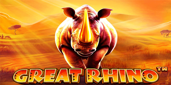 Strategi Slot Great Rhino Menang Besar Scatter Jackpot